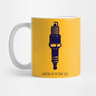 Spark Plug - Lighting Up The Dark Side Mug